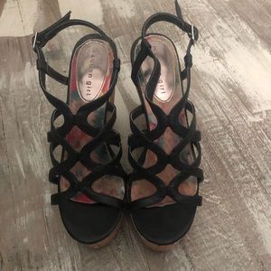 Material girl wedges